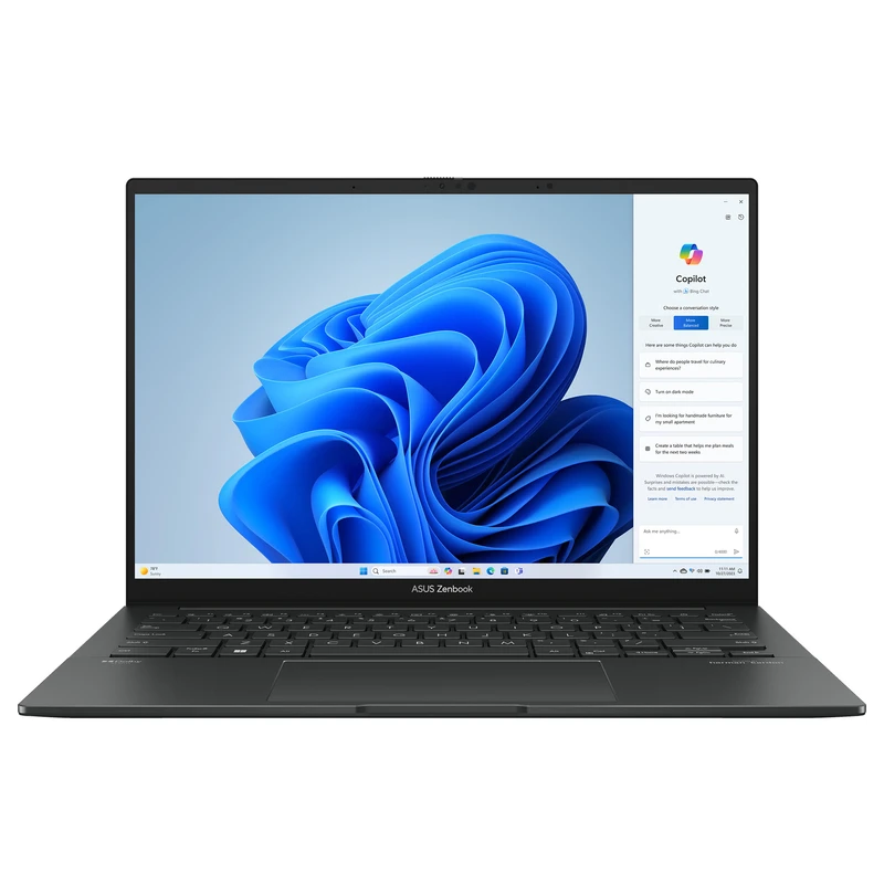 Asus ZenBook 14 OLED Q415MA-U5512-Core Ultra 5 125H-8GB LPDDR5-1TB SSD-Touch 14 Inch Laptop